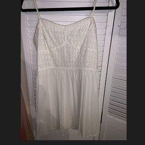 White summer dress